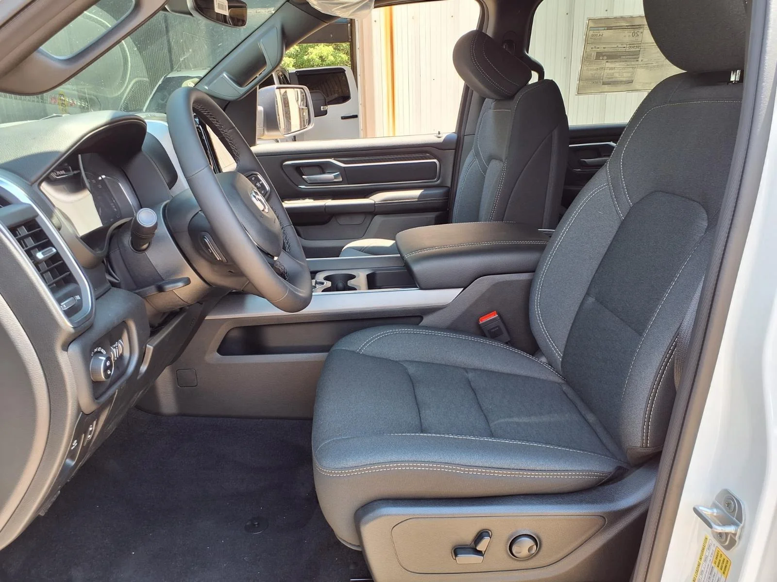 New 2026 Bright White Clearcoat RAM Big Horn image 4