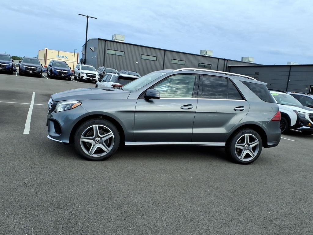 Used 2018 Gray Mercedes-Benz GLE 350 image 2