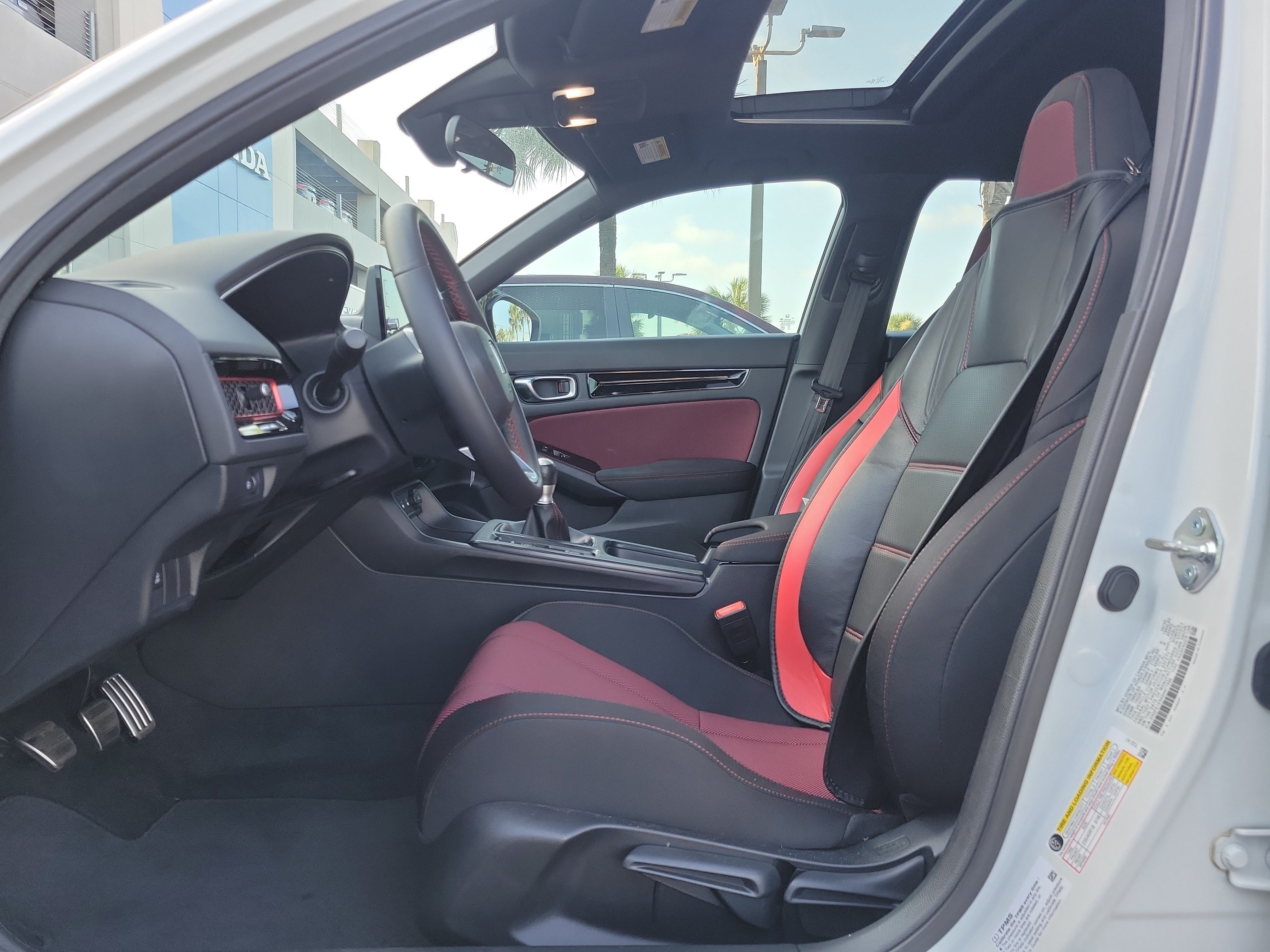 Certified Used 2025 Platinum White Pearl Honda SI image 58