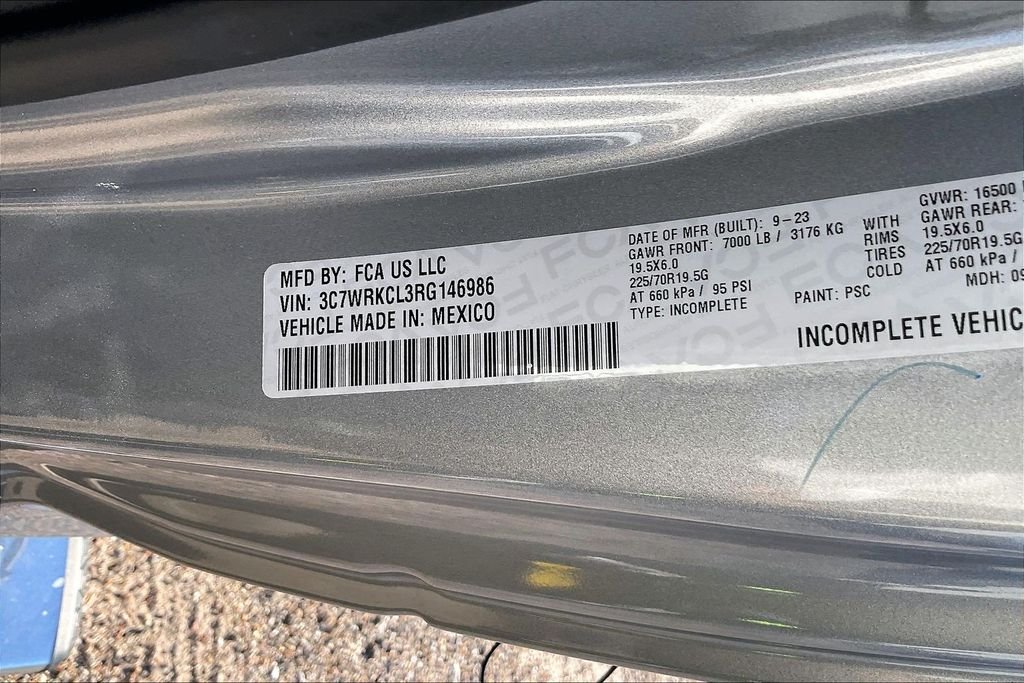 New 2024 Ram 4500HD Tradesman 2D Standard Cab