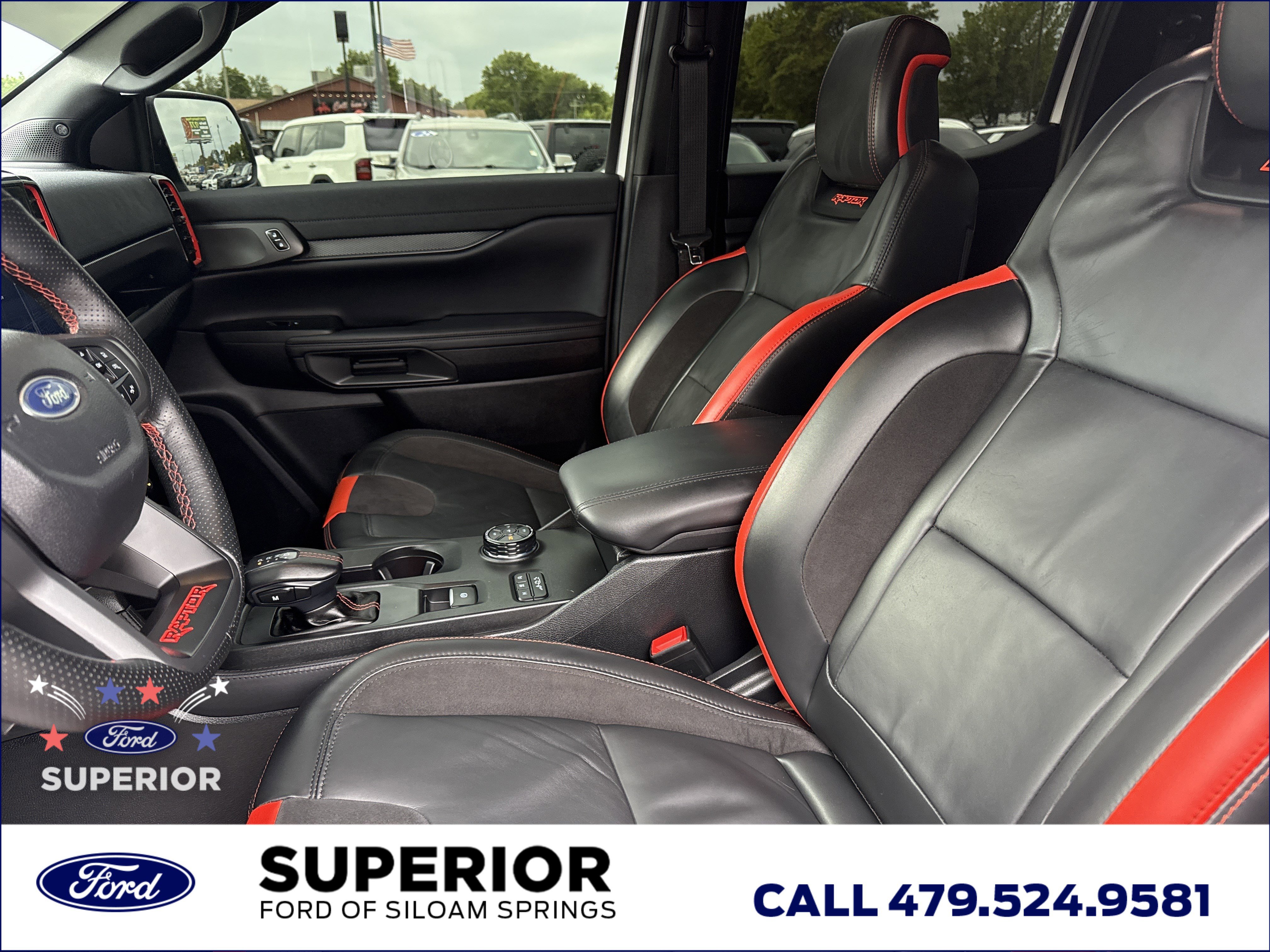 Used 2025 Oxford White Clearcoat Ford Raptor 4WD image 6