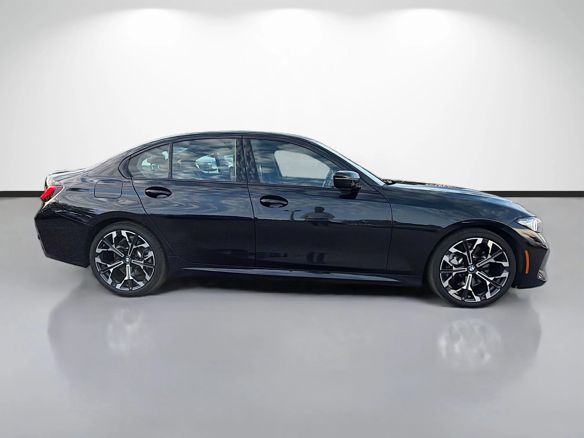 Used 2025 Black Sapphire Metallic BMW 330i image 2