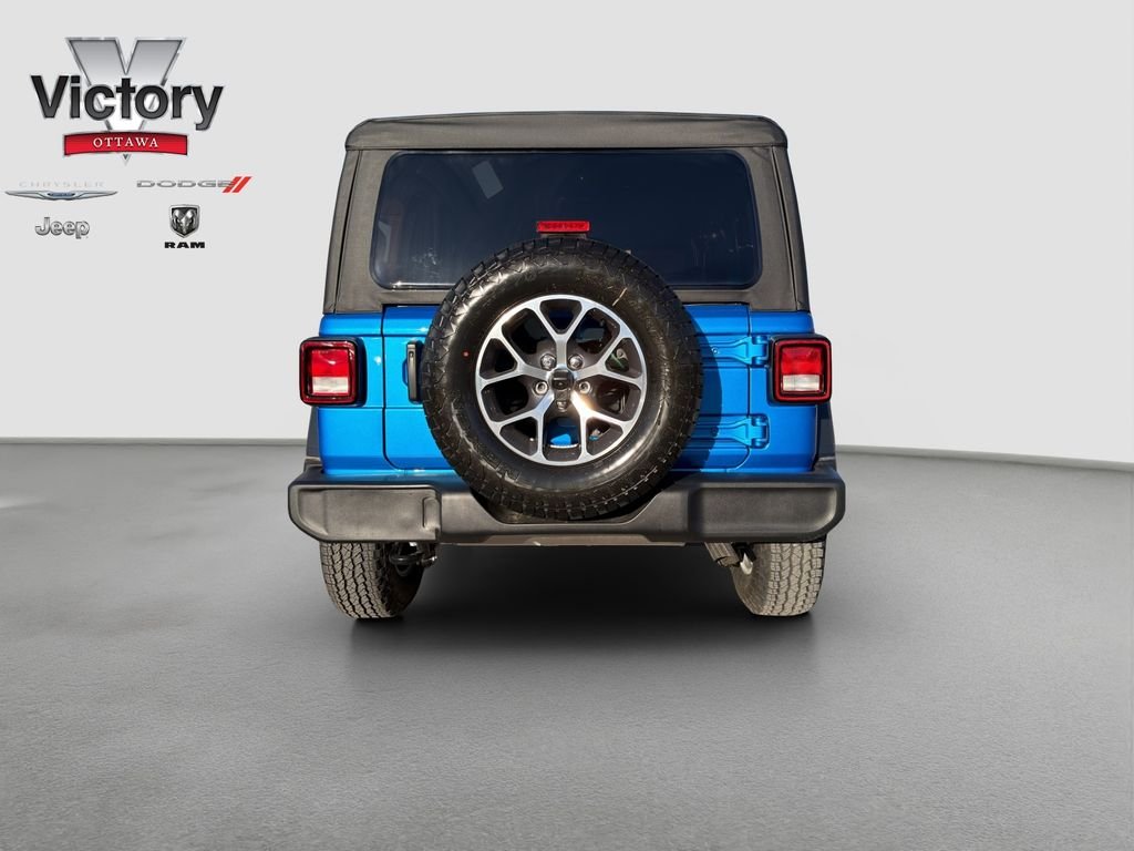 New 2026 Hydro Blue Pearl-Coat Exterior Paint Jeep Sport S image 5