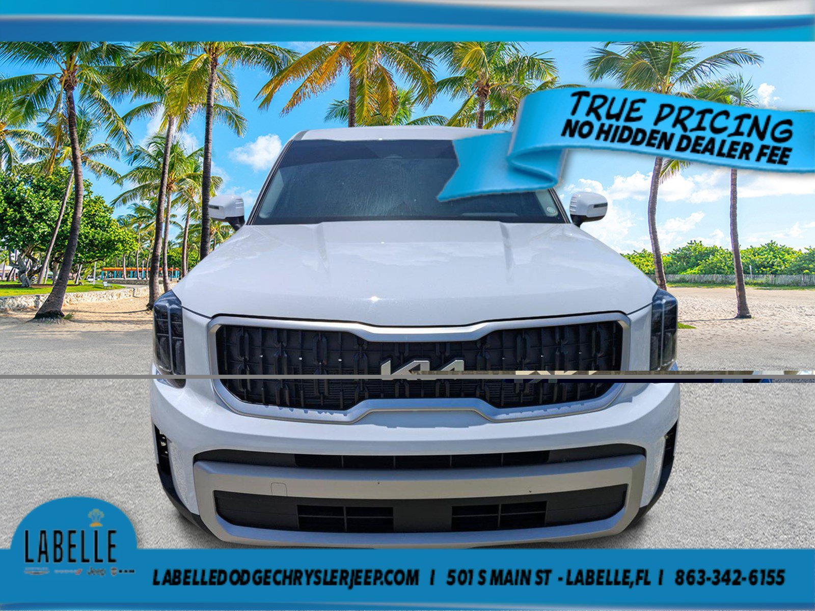 Used 2025 Glacial White Pearl Kia LX image 8