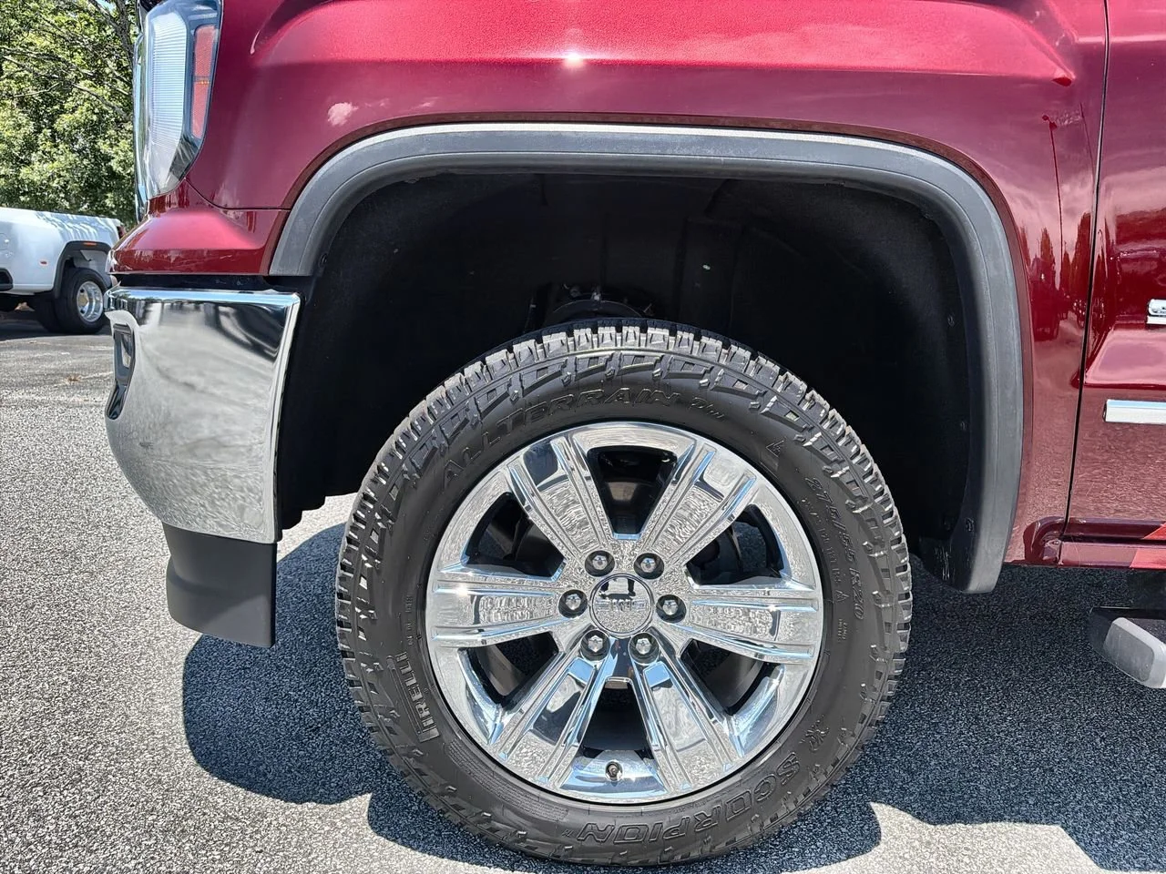 Used 2016 CRIMSON RED TINTCOAT GMC SLT image 28