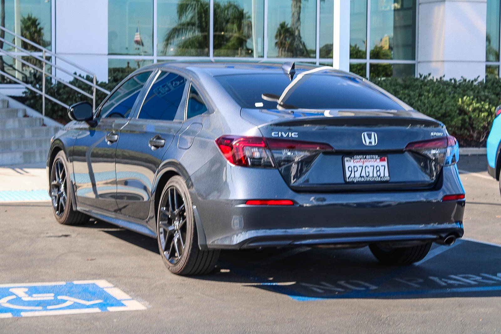 Certified Used 2025 Meteorite Gray Metallic Honda Sport image 8