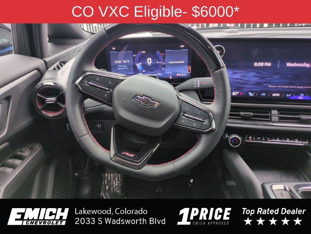 Used 2024 Riptide Blue Metallic Chevrolet 2RS image 13