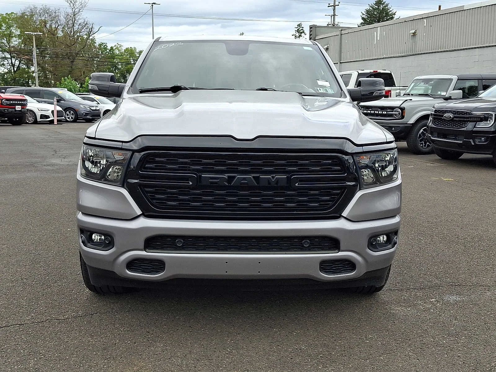 Used 2023 Billet Silver Clearcoat Metallic Ram Big Horn image 2