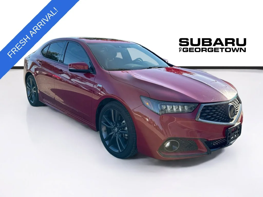 Used 2018 Red Acura 3.5L V6 image 1