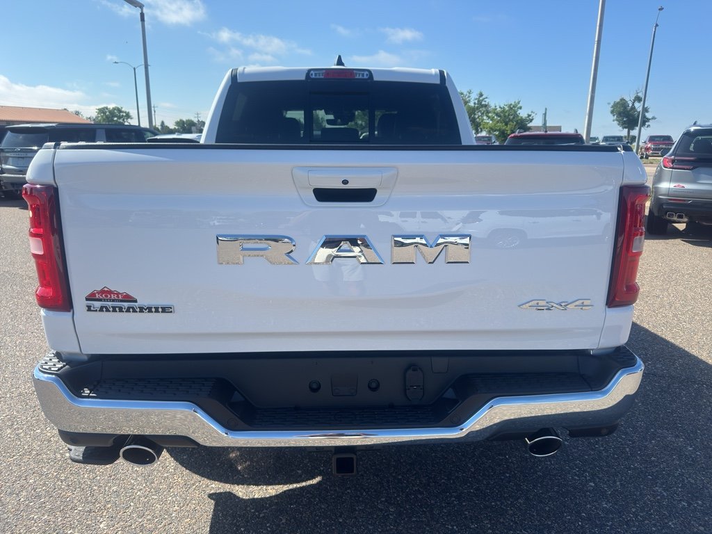 New 2026 Bright White Clear-Coat Exterior Paint RAM Laramie image 7
