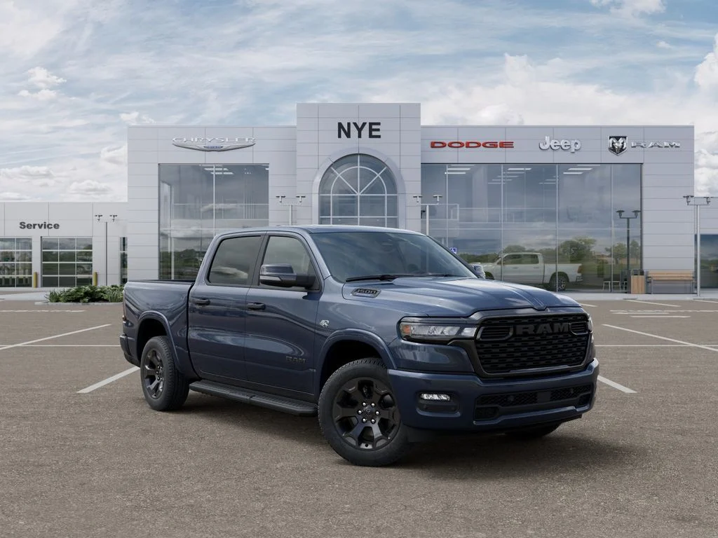 New 2026 Forged Blue Metallic Exterior Paint RAM Big Horn/Lone Star image 5