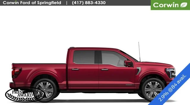 New 2026 Ruby Red Metallic Tinted Clearcoat Ford Platinum® image 8