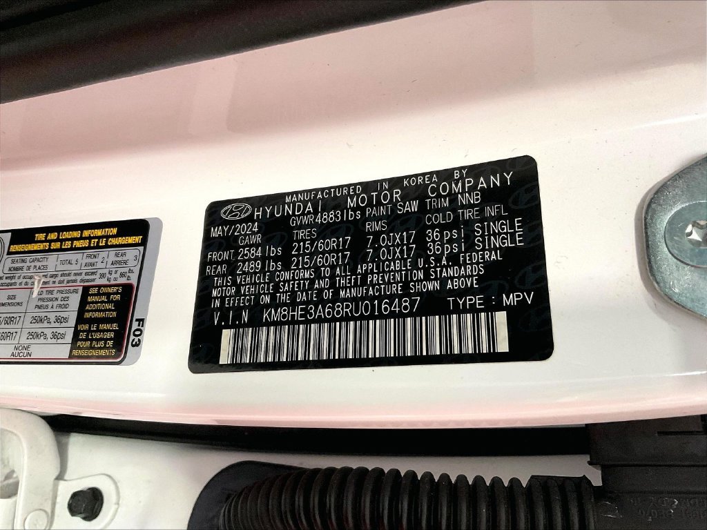Used 2024 White Hyundai Limited image 35