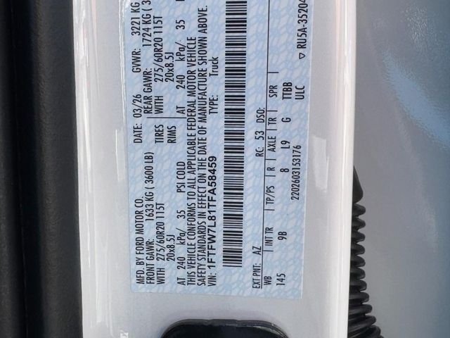 New 2026 Star White Metallic Tri-Coat Ford Platinum image 17