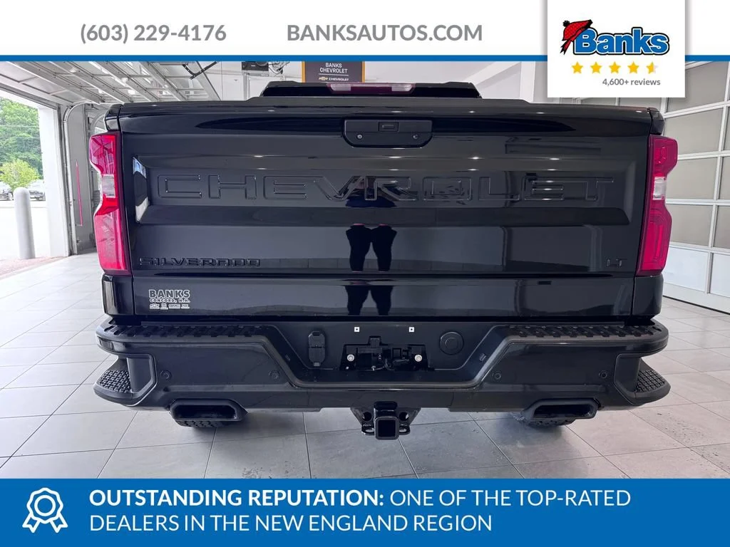 Certified Used 2021 BLACK Chevrolet LT Trail Boss image 7