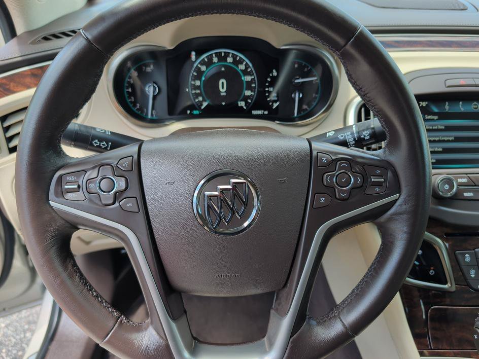 Used 2016 Sparkling Silver Metallic Buick Leather image 18