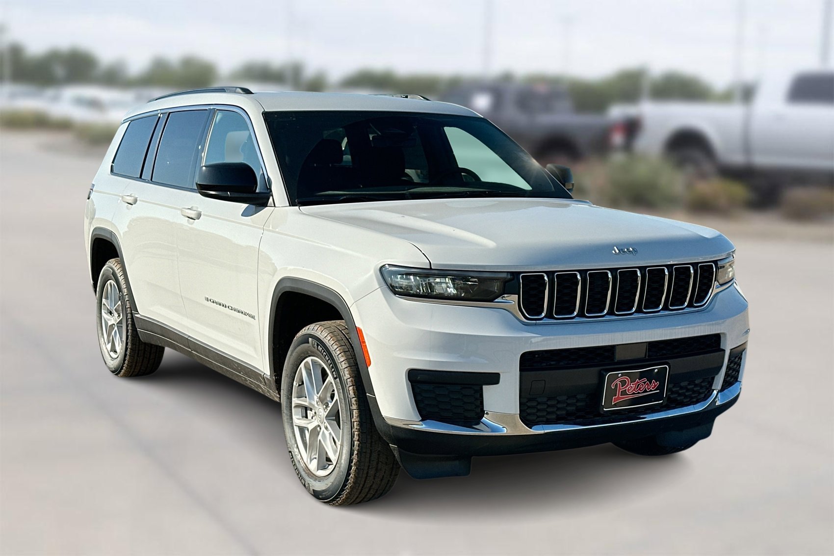 New 2025 Bright White Clearcoat Jeep Laredo image 1
