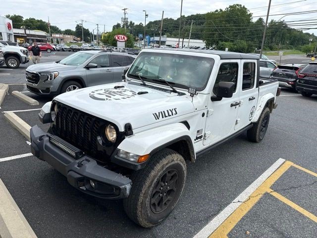 Used 2022 Bright White Clearcoat Jeep Willys image 4