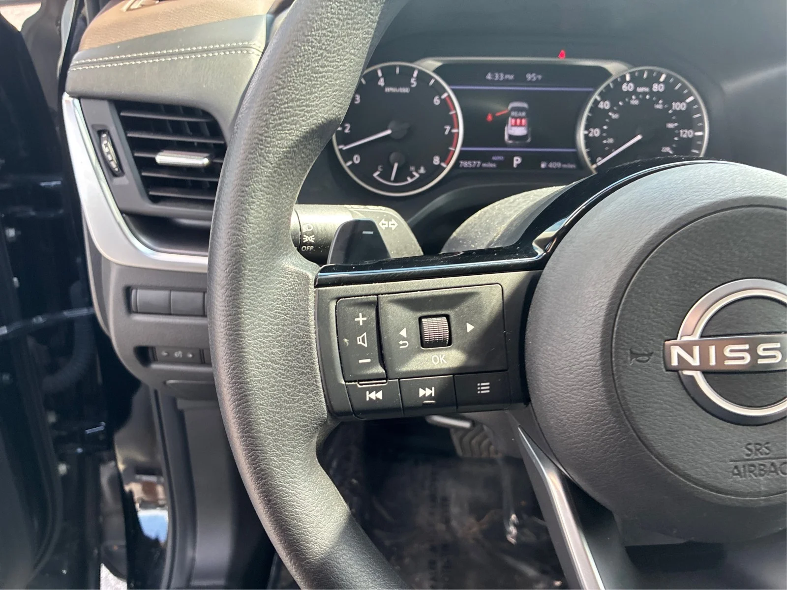 Certified Used 2023 Black Nissan SV image 21