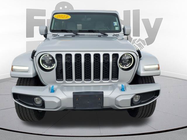 Used 2023 Silver Jeep Sahara 4xe image 8