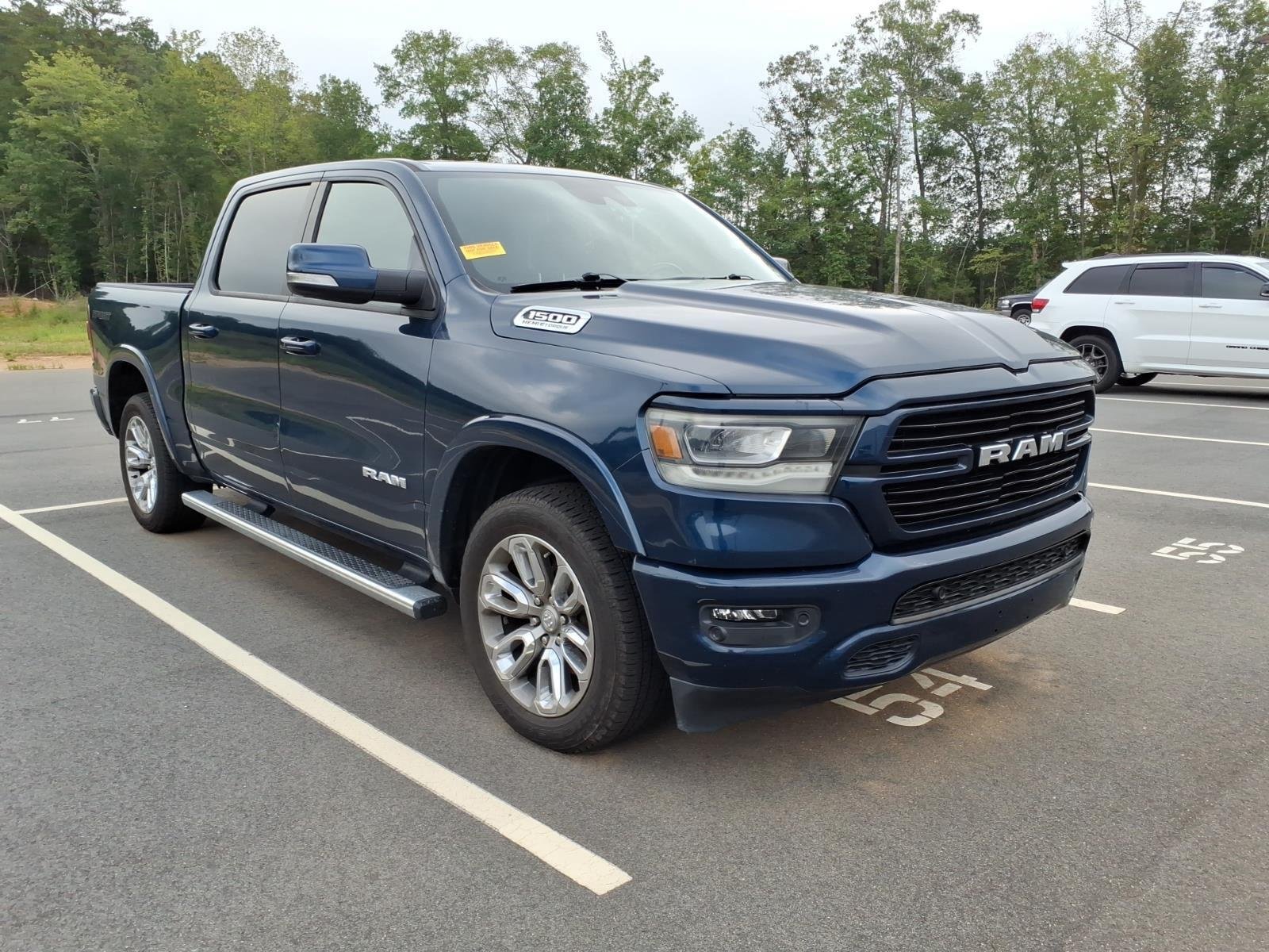 Used 2021 Patriot Blue Pearlcoat Ram Laramie image 5