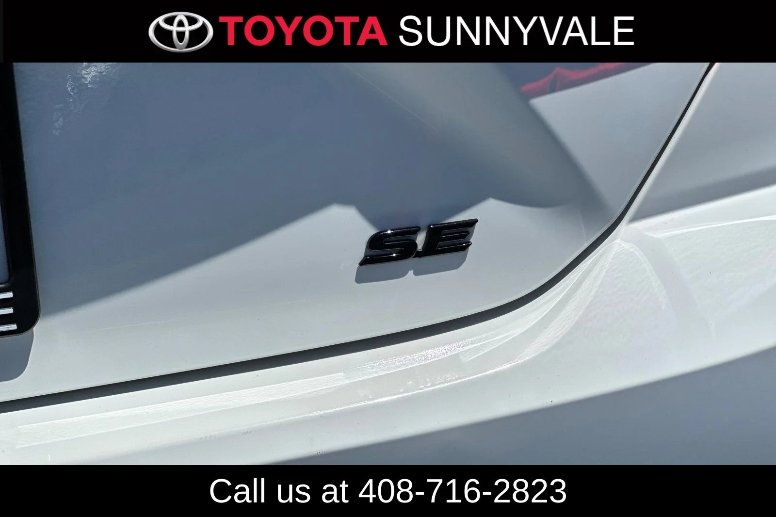 Used 2026 White Toyota SE Nightshade image 13