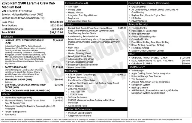 2026 RAM 2500 Laramie - Photo 14