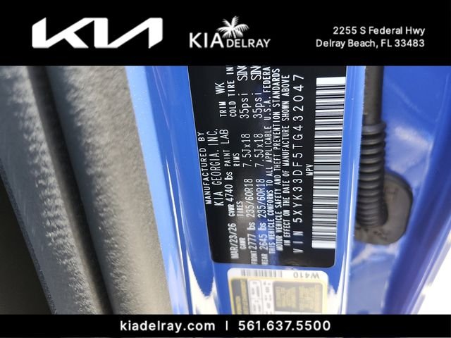 New 2026 Nebular Blue Kia EX image 34
