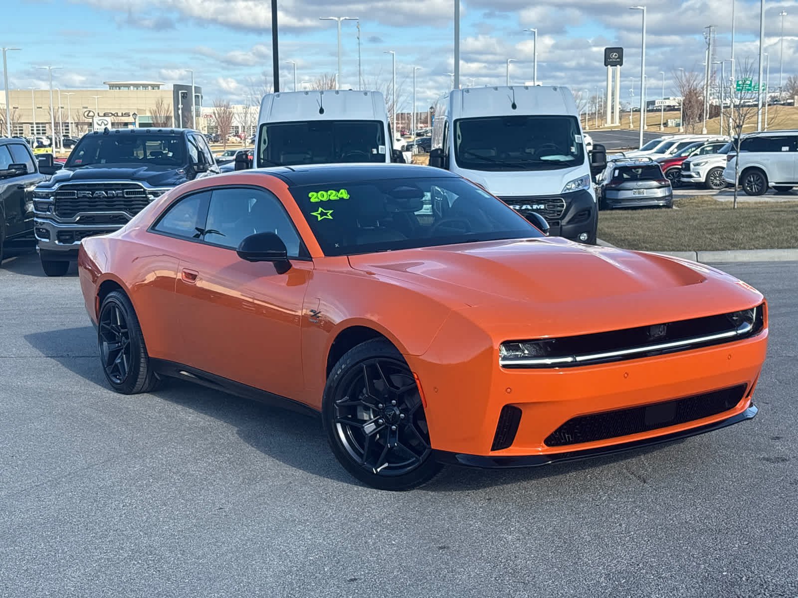 Used 2024 Dodge Charger Daytona R/T with VIN 2C3CDBCK4RR206312 for sale in Kansas City