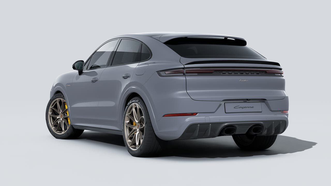 New 2026 Arctic Grey Porsche Turbo E-Hybrid Coupe image 3