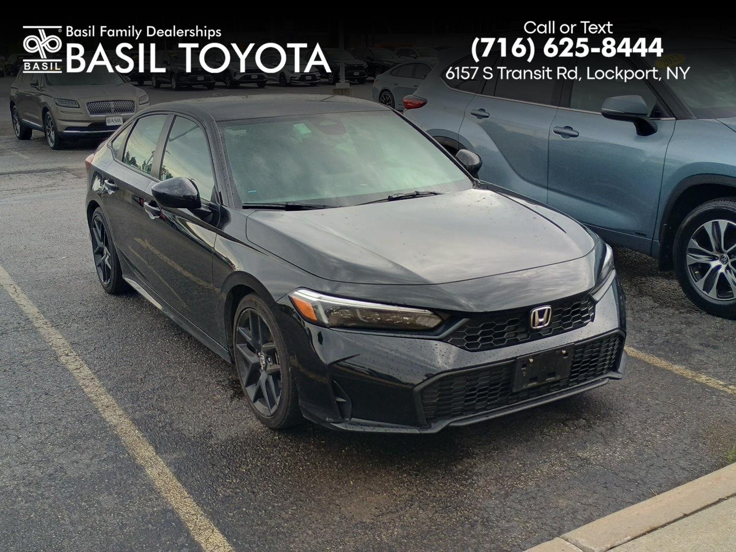 Used 2025 Crystal Black Pearl Honda Sport image 1