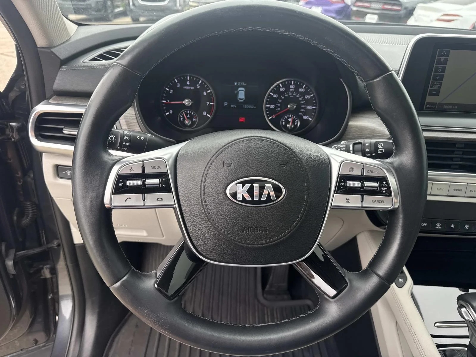 Used 2021 Gravity Grey Kia EX AWD image 22