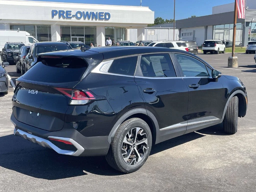 Certified Used 2023 Black Kia EX image 3