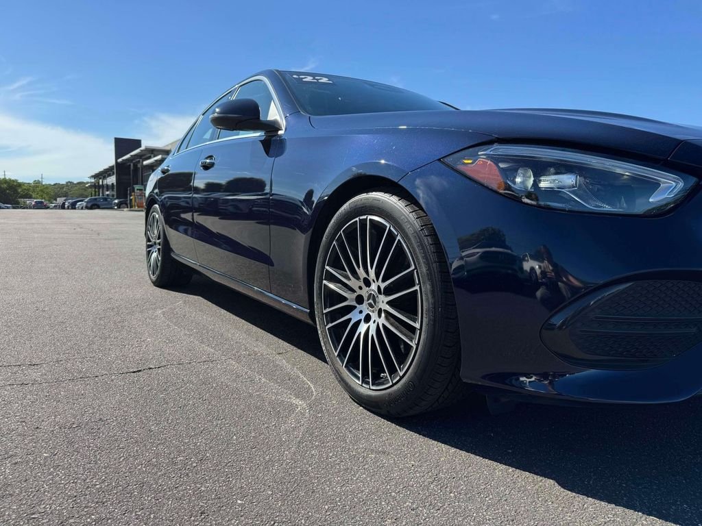 Certified Used 2022 Lunar Blue Metallic Mercedes-Benz C 300 image 13