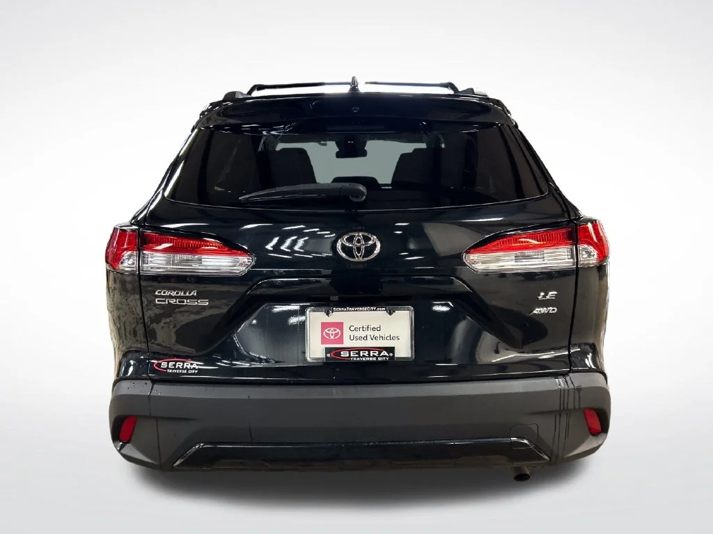Certified Used 2024 Black Toyota LE image 4