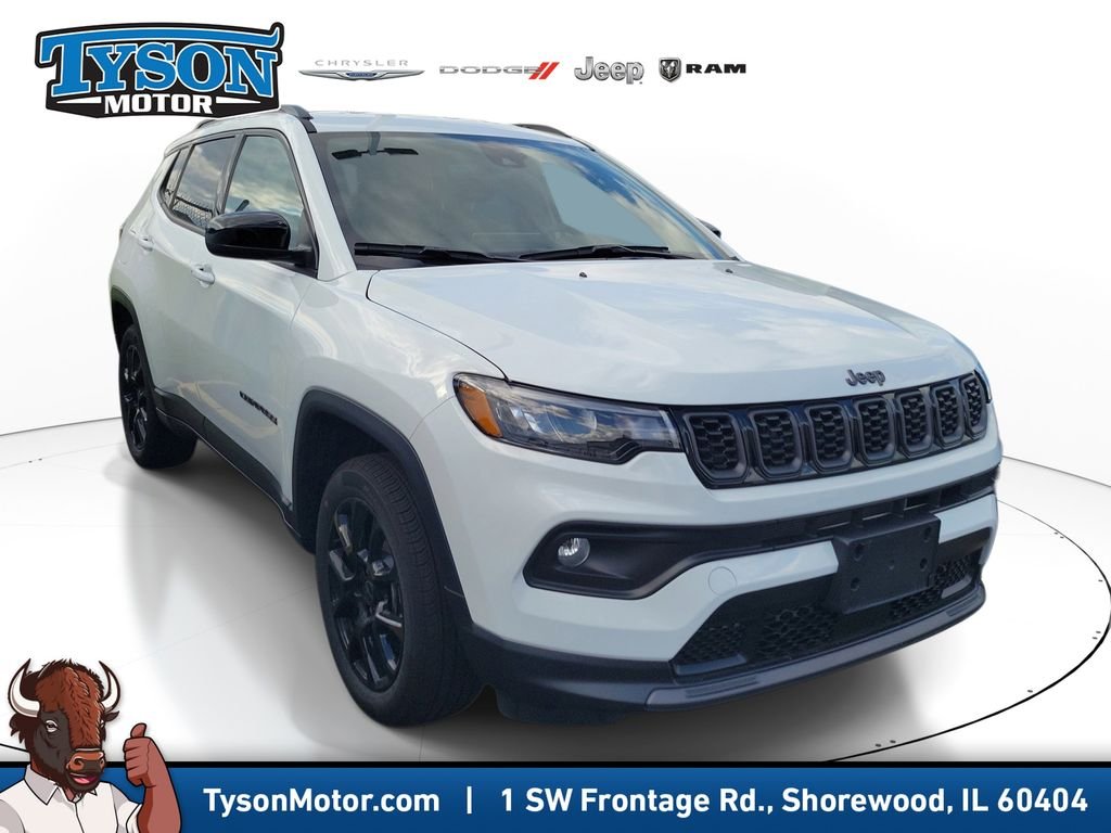 New 2026 Bright White Clearcoat Jeep Latitude image 1