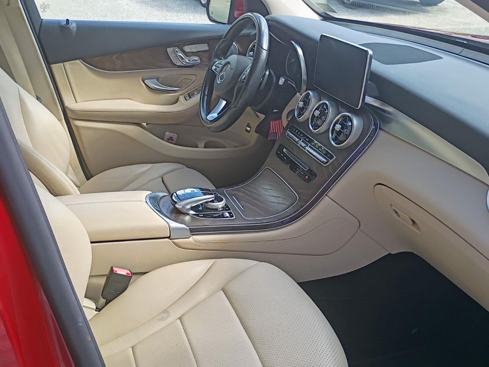 Used 2018 designo Cardinal Red Metallic Mercedes-Benz GLC 300 image 5