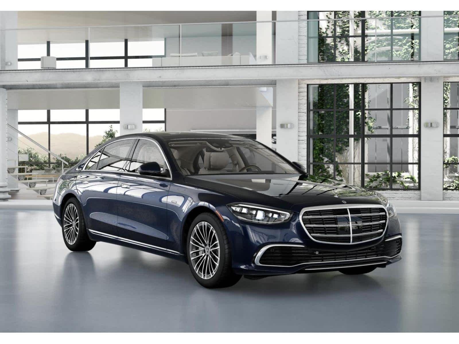 New 2025 Nautical Blue Metallic Mercedes-Benz S 580 image 9
