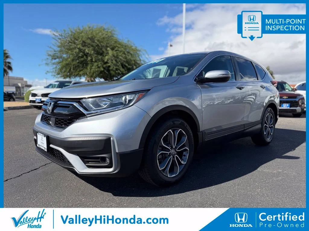 Certified Used 2022 Lunar Silver Metallic Honda 2WD EX image 3
