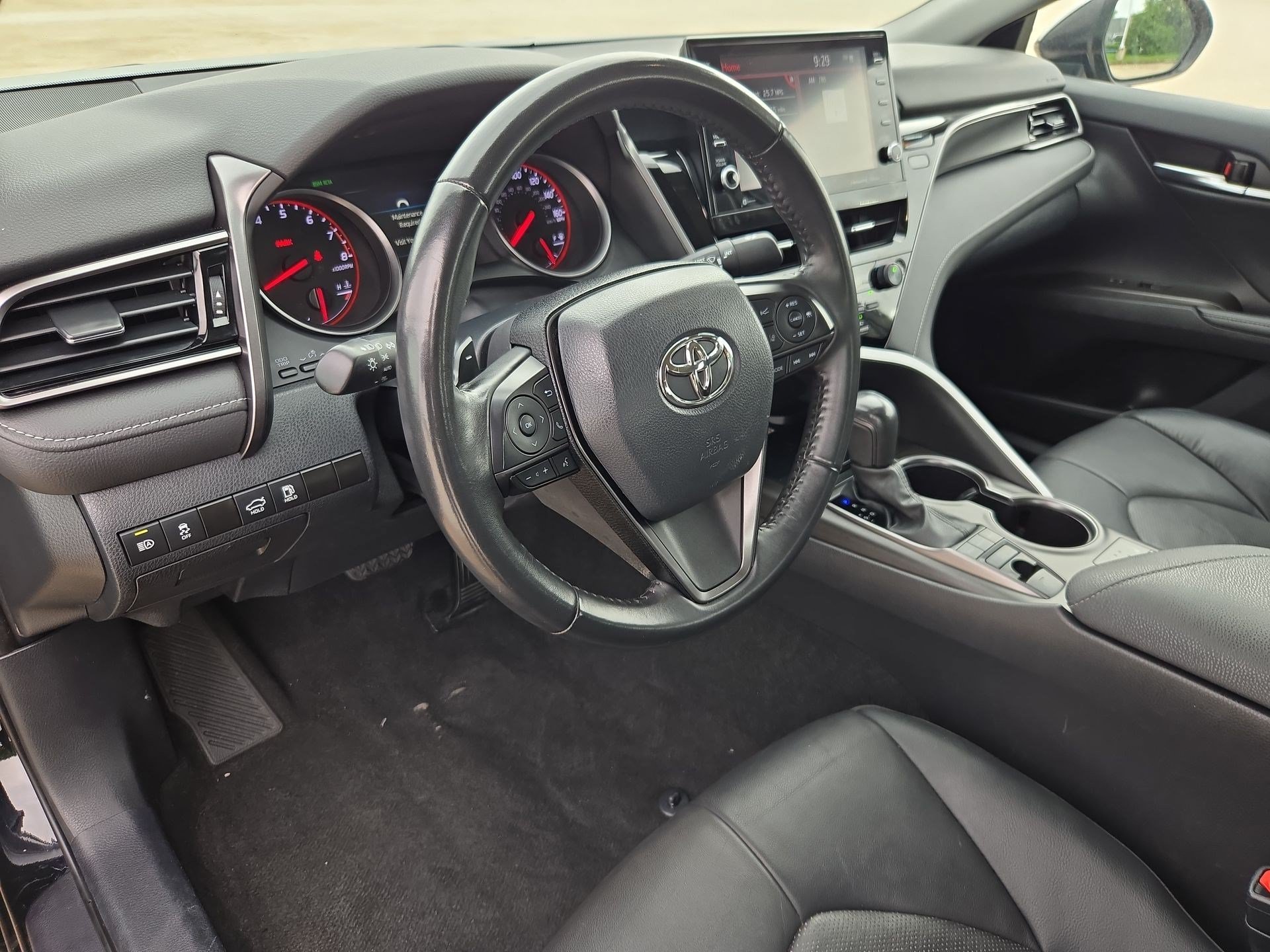 Used 2024 Midnight Black Metallic Toyota XSE image 12