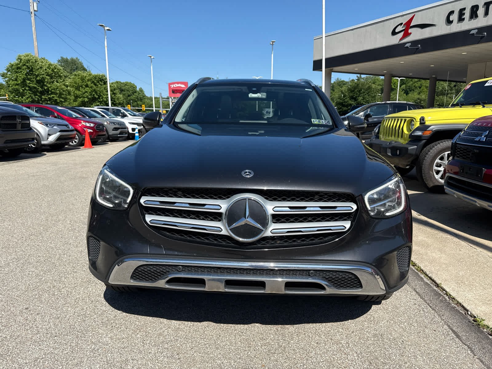 Used 2021 Gray Mercedes-Benz GLC 300 image 2