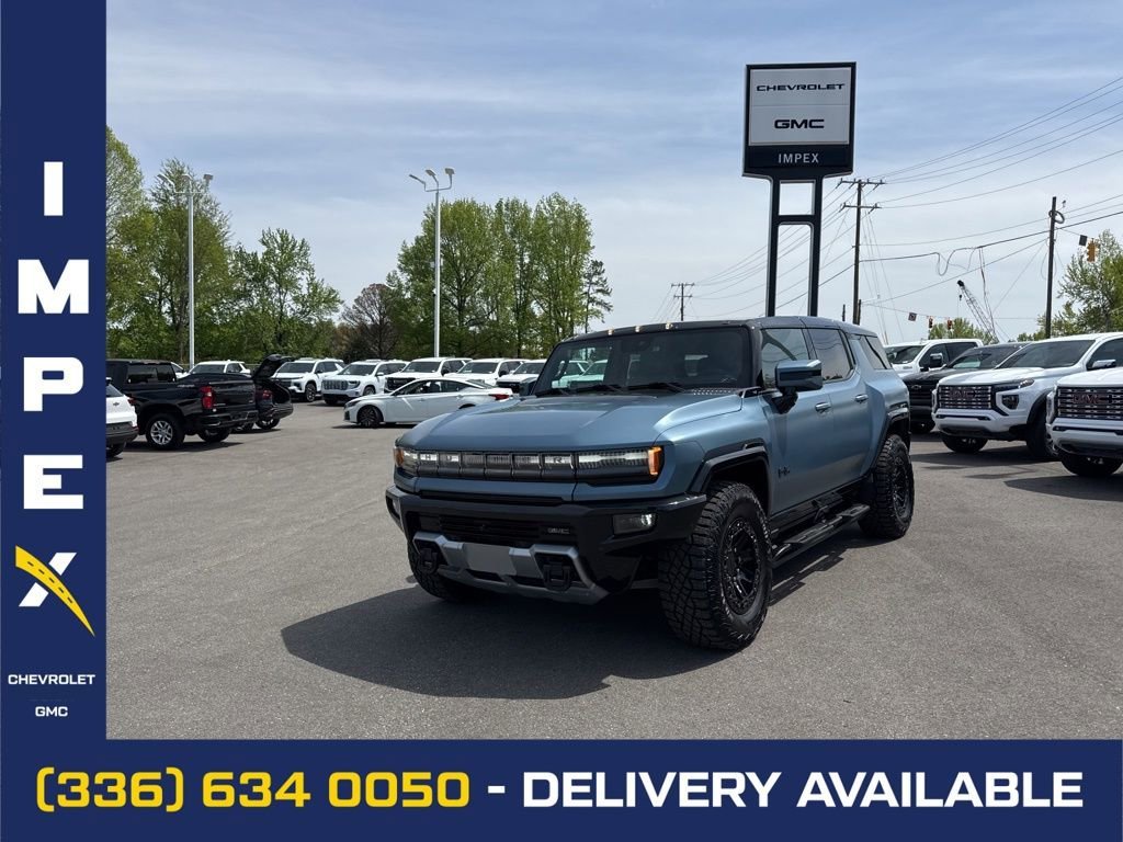 Neptune Blue Matte 2024 GMC Hummer EV SUV 3X AWD SUV / Crossover All-Wheel Drive