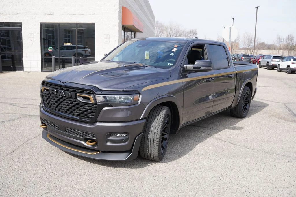 New 2026 Granite Crystal Metallic Clear-Coat Exterior Paint RAM Big Horn image 11