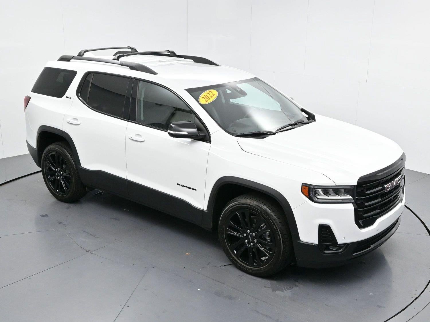 Used 2022 SUMMIT WHITE GMC SLT image 44