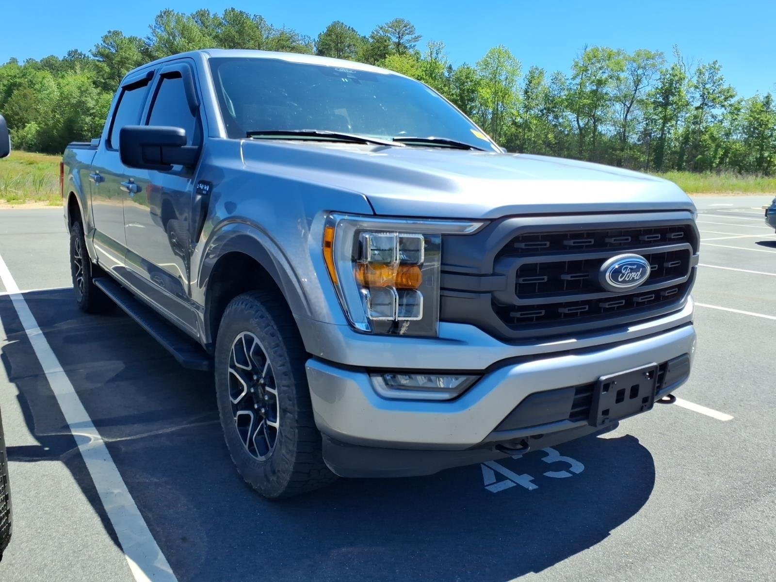 Used 2021 Iconic Silver Metallic Ford XLT image 5