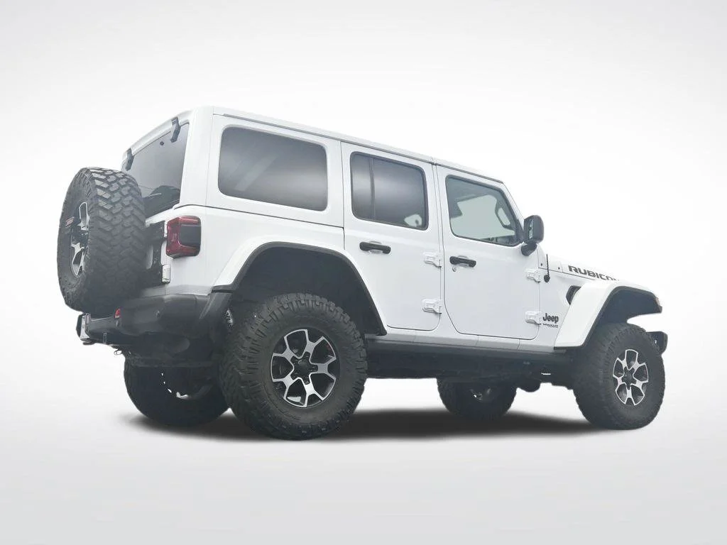 Used 2021 White Jeep Unlimited Rubicon image 34