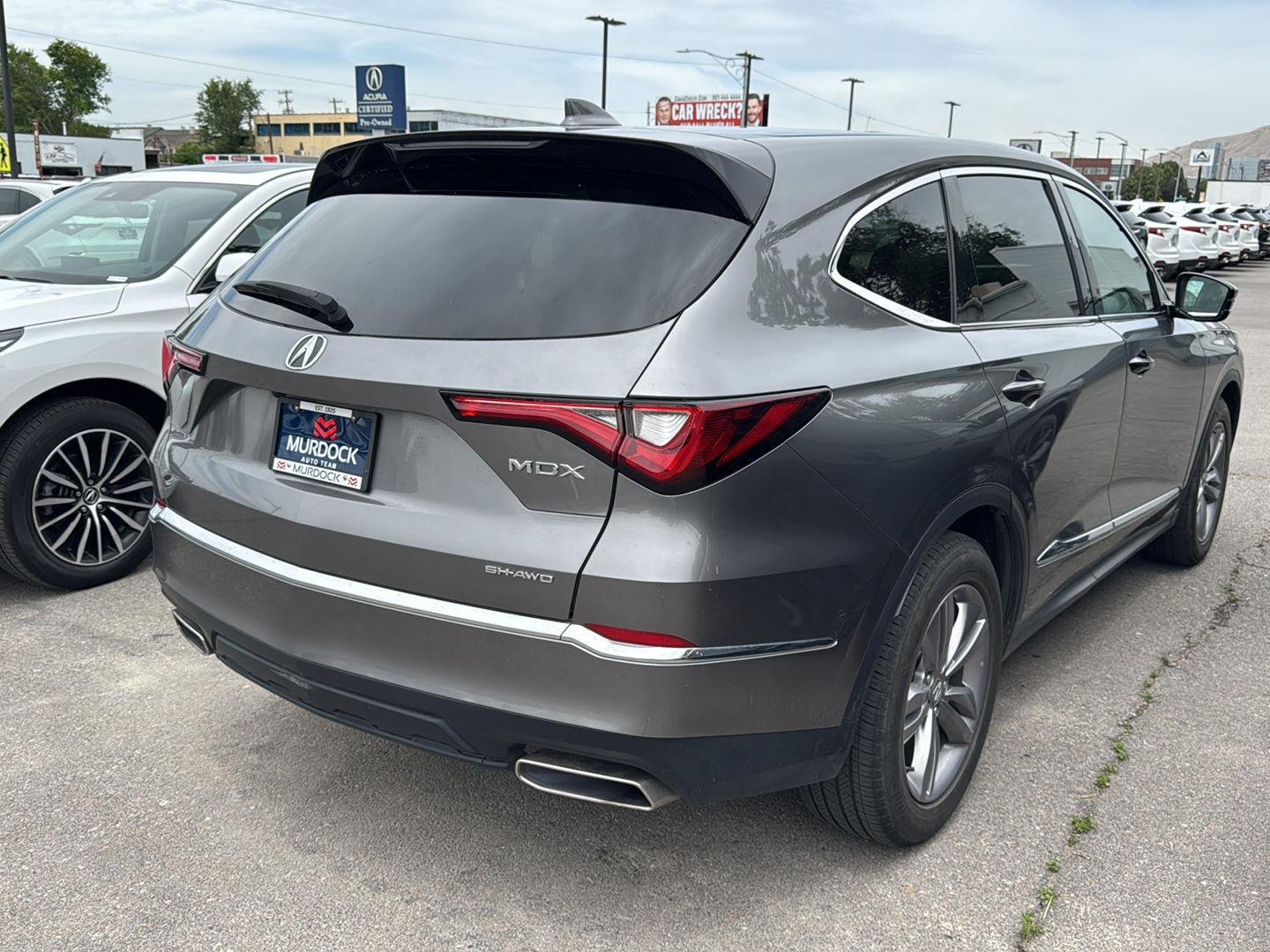 Used 2024 Liquid Carbon Metallic Acura SH-AWD image 3