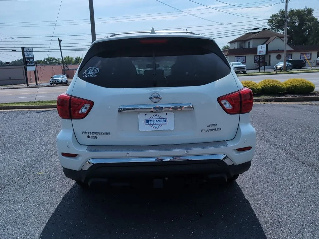 Certified Used 2020 White Nissan Platinum image 6