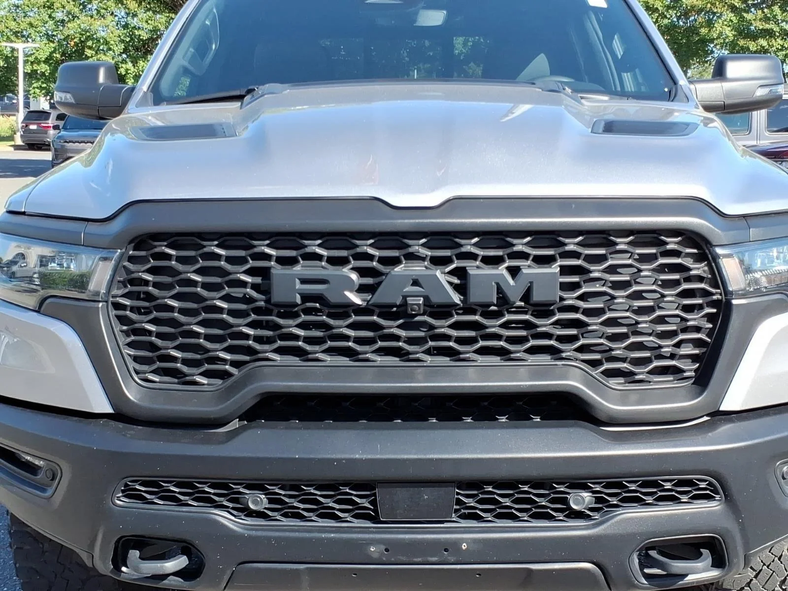Used 2025 Billet Silver Metallic Clearcoat Ram Rebel image 14