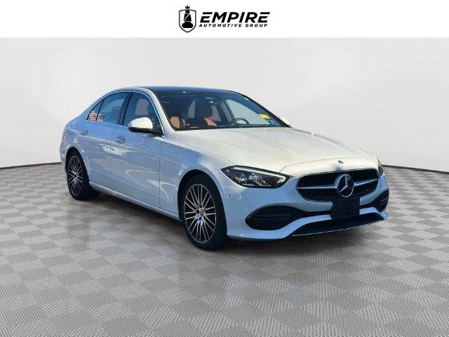 Used 2023 Polar White Mercedes-Benz 4MATIC® Sedan image 1